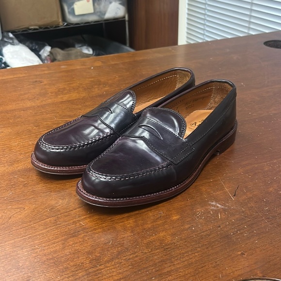 J Crew Alden® for J.Crew cordovan penny loafers AN862 - Picture 7 of 9